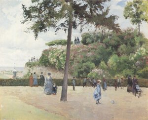 A városkert, Pontoise alkotó: Camille Jacob Pissarro